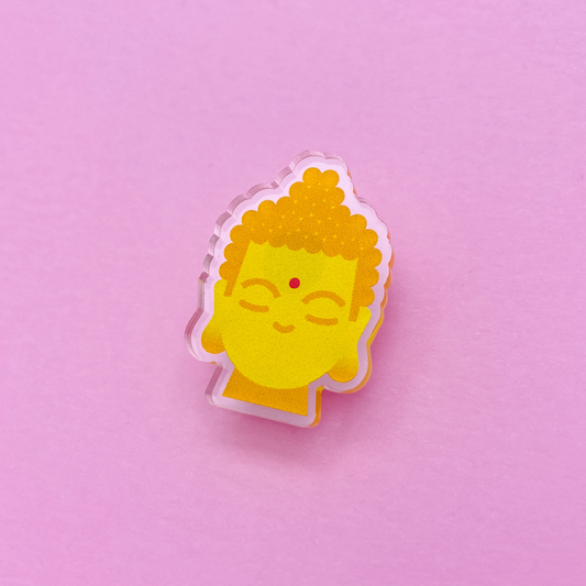 Buddha pin